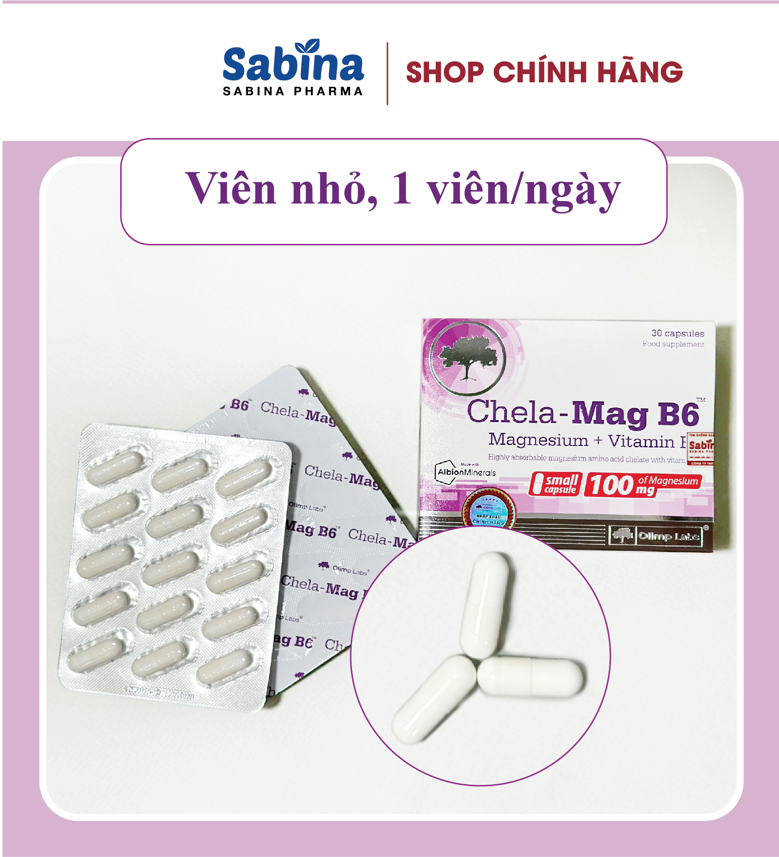Mô tả Chela-Mag B6 –Thực phẩm bảo vệ sức khỏe bổ sung Magie và Vitamin B6 hỗ trơ giảm mệt mỏi, hỗ trợ hệ thần kinh-Olimp Labs - 2