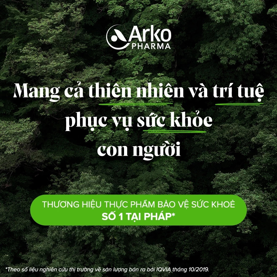 Mô tả Combo 2 Nước Uống Bổ Não, Cải Thiện Trí Nhớ Arkopharma Arkofluides Ginkgo Biloba BIO (20 Ống x 10ml) - 3