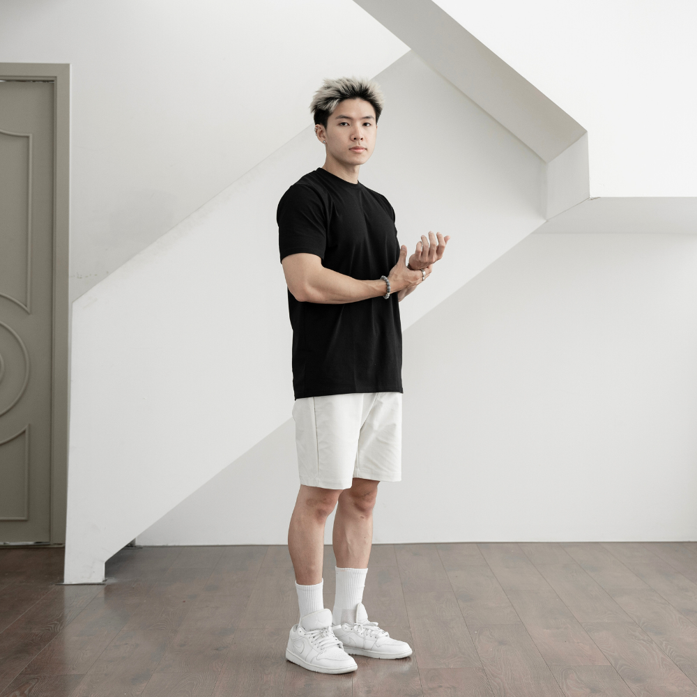 Mô tả Quần short kaki nam thanh lịch BAMI HOME quần đùi kaki cao cấp form âu nam QK11 - 2