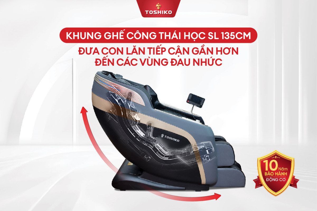 Khung SL ghế massage Toshiko T59