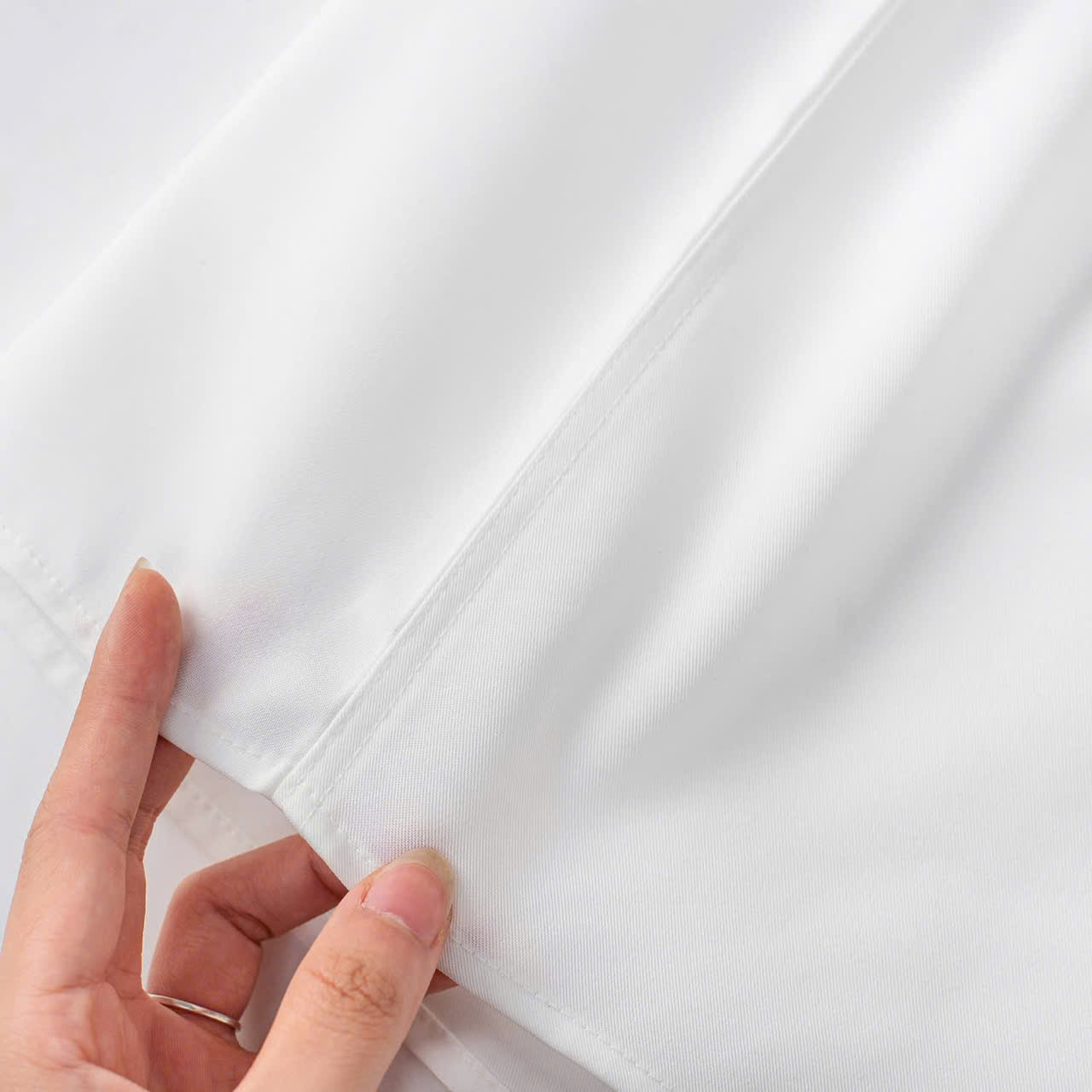 Áo sơ mi nam Gấu 194 vải lụa coton