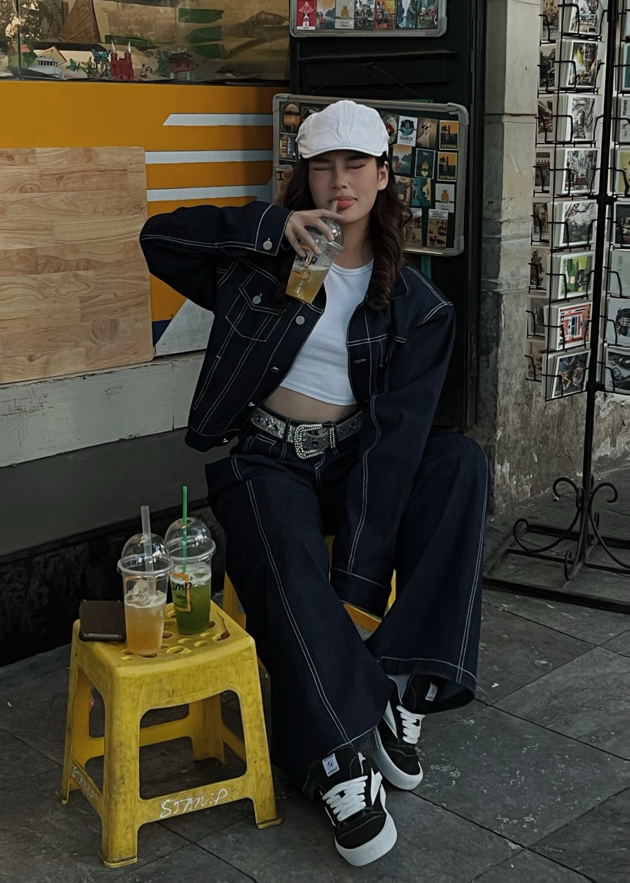 Mô tả Giày Thể Thao Sneaker Nam Nữ Second Sunday Right Arrow Đế Tăng Chiều Cao 4cm SK17 - 2