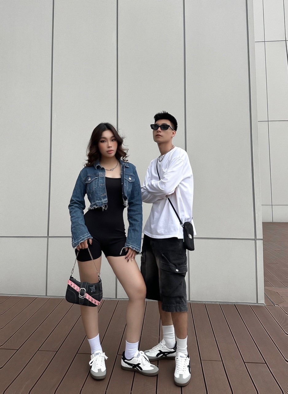 Mô tả Giày Thể Thao GAT Shoes Nam Nữ Second Sunday White Wind  Đế Tăng Chiều Cao SK62 - 1