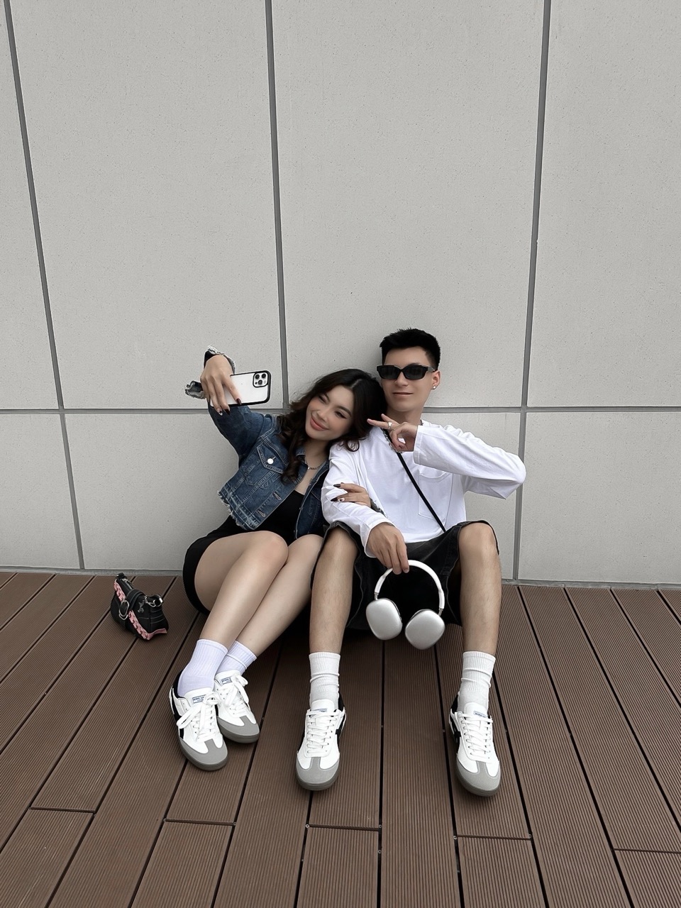 Mô tả Giày Thể Thao GAT Shoes Nam Nữ Second Sunday White Wind  Đế Tăng Chiều Cao SK62 - 2