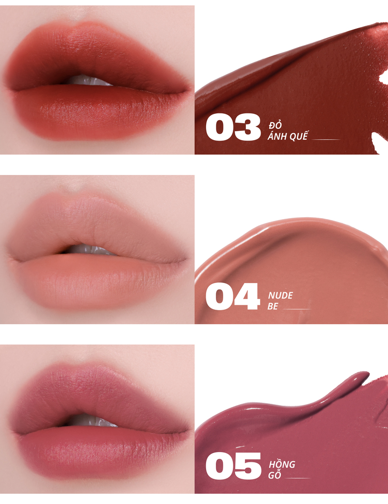 Son Merzy Puffer Velvet Tint - Swatch 1