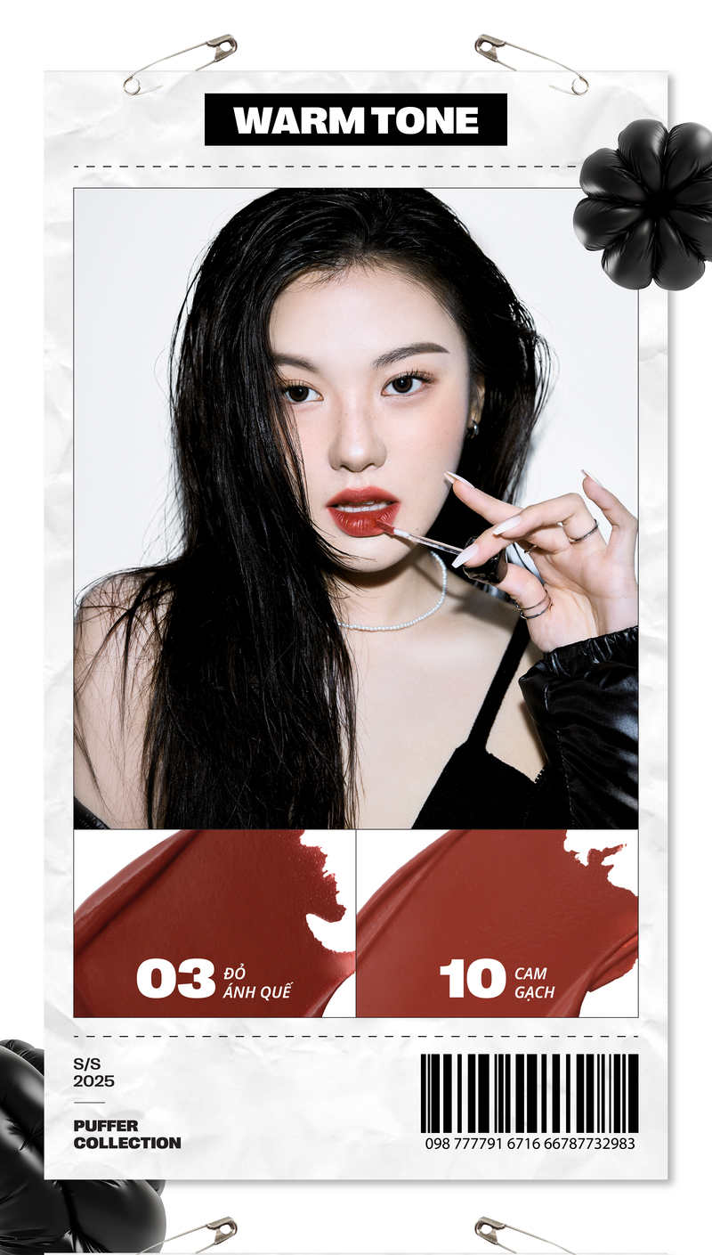 Son Merzy Puffer Velvet Tint - Swatch 7