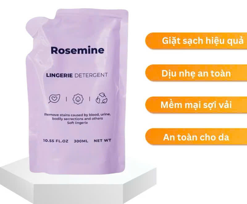 Mô tả Bộ sản phẩm dầu gội xảm kem ủ tóc, sữa tắm Rosemine đủ mã - 6