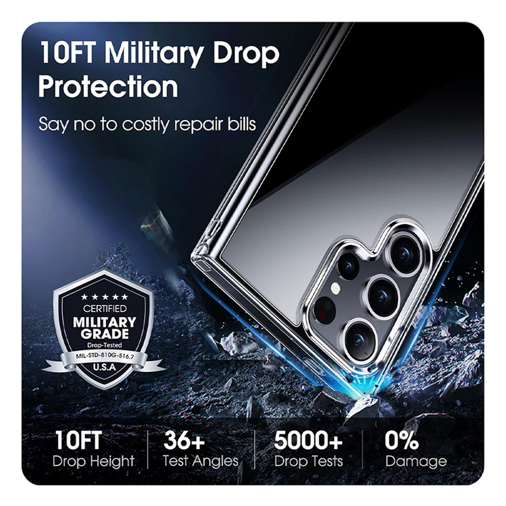 Mô tả Ốp Lưng LIKGUS Trong Suốt Chống Ố Vàng, Viền Dẻo Chống Sốc Cho SamSung S24 - S24 PLUS - S24 ULTRA - 1