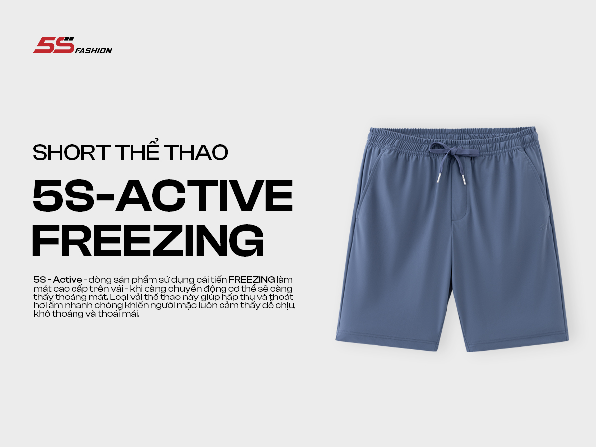 Mô tả Quần Short Thun Nam 5S FASHION Mát,Nhẹ,Phom Regular,Phong Cách Thể Thao Khỏe Khoắn (QST25021) - 1