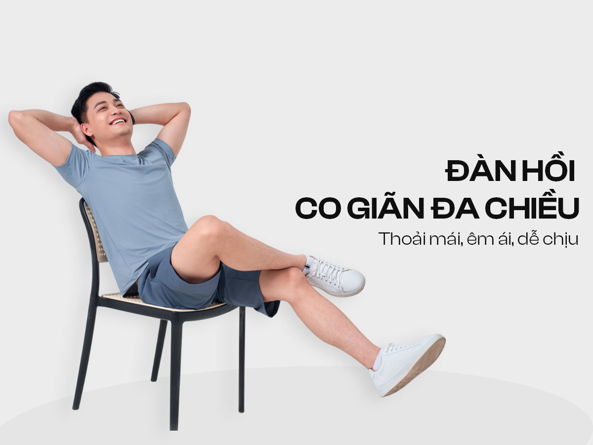 Mô tả Quần Short Thun Nam 5S FASHION Mát,Nhẹ,Phom Regular,Phong Cách Thể Thao Khỏe Khoắn (QST25021) - 6