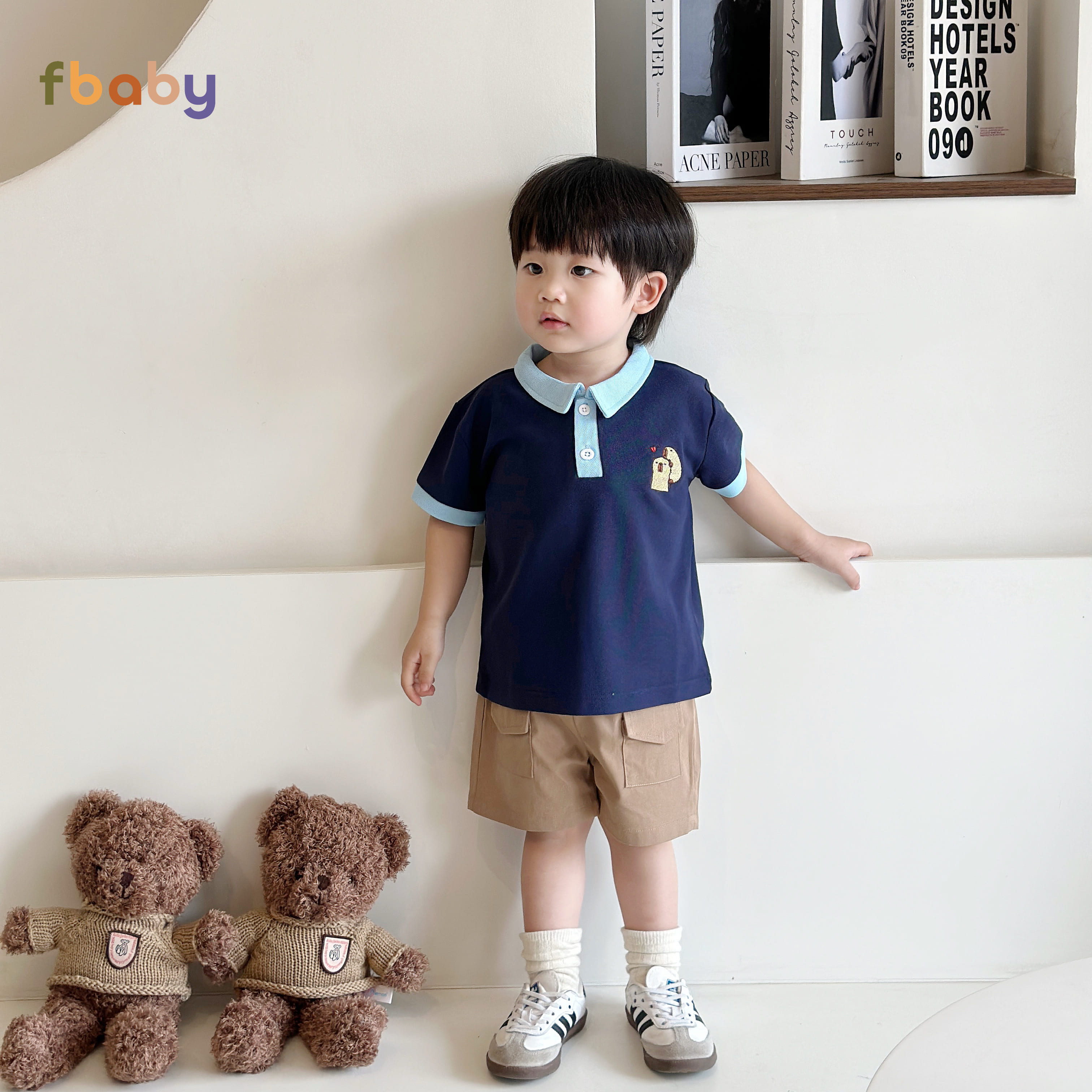 Mô tả Áo Polo Cộc Tay Bé Trai Fbaby Áo Phông Vải Cá Sấu Cao Cấp Mềm Mại Thoáng Mát Lịch Sự Phù Hợp Đi Học, Đi Chơi - 4