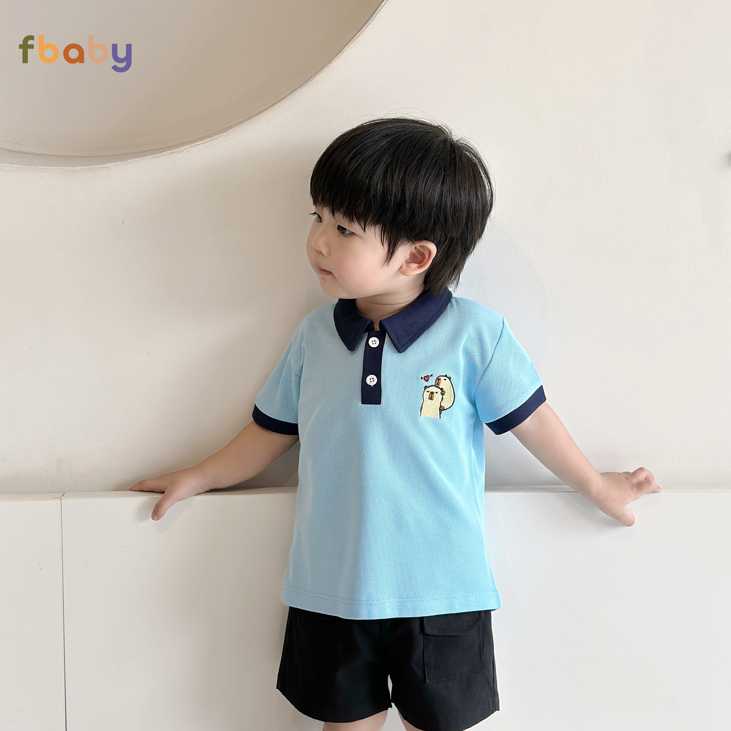 Mô tả Áo Polo Cộc Tay Bé Trai Fbaby Áo Phông Vải Cá Sấu Cao Cấp Mềm Mại Thoáng Mát Lịch Sự Phù Hợp Đi Học, Đi Chơi - 6