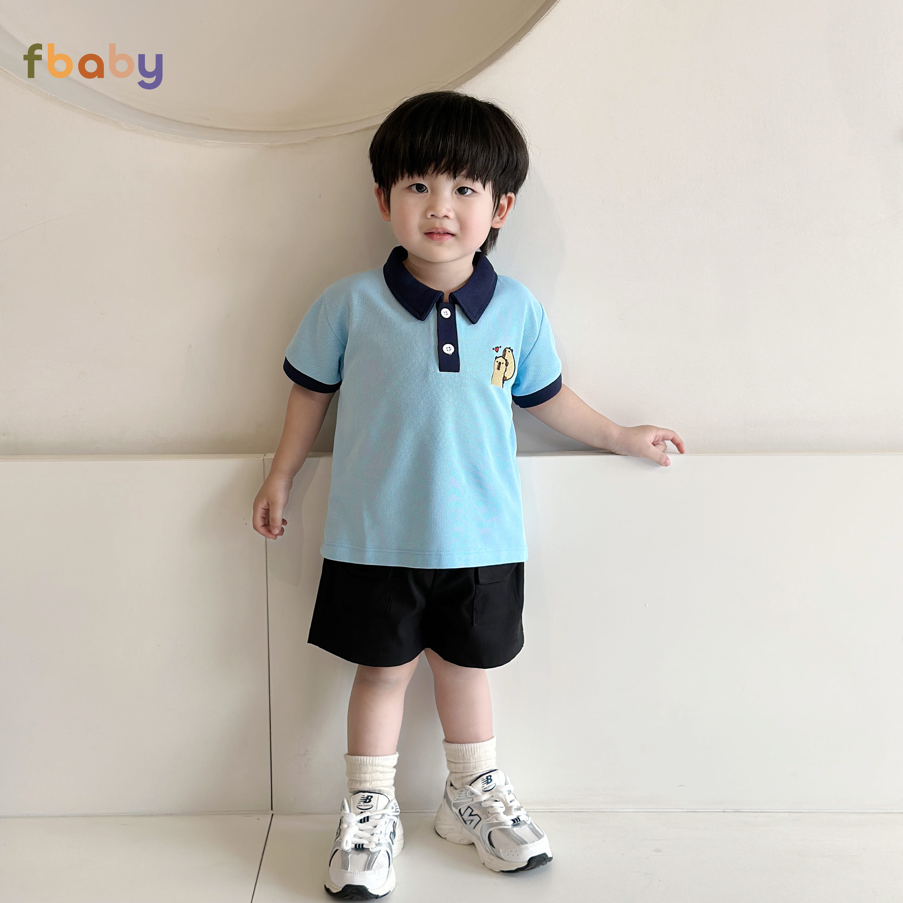 Mô tả Áo Polo Cộc Tay Bé Trai Fbaby Áo Phông Vải Cá Sấu Cao Cấp Mềm Mại Thoáng Mát Lịch Sự Phù Hợp Đi Học, Đi Chơi - 7