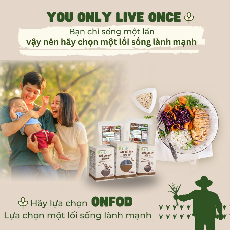 Bột đậu nành ONFOD cho người ăn chay