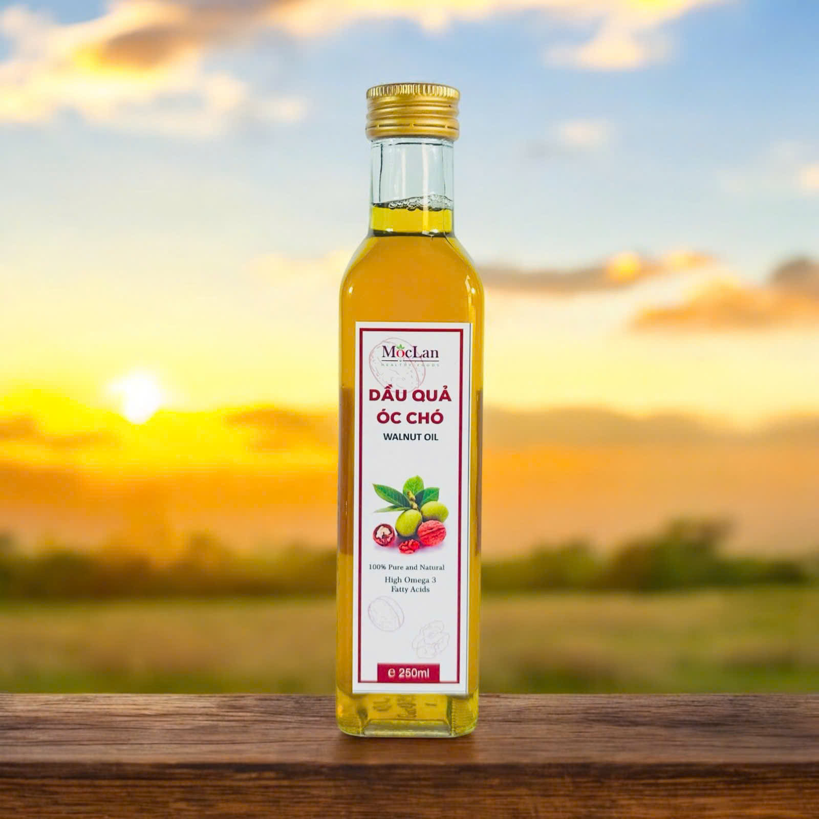 Mô tả Dầu Óc Chó Tự Nhiên Mộc Lan  100ml - 250ml Omega 369 phụ nữ có thai, mẹ cho con bú, trẻ ăn dặm - 2