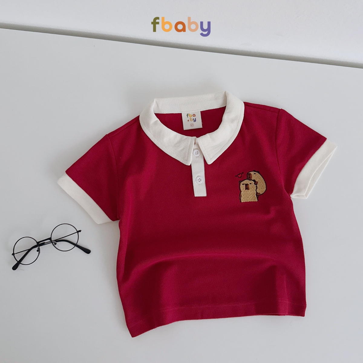 Mô tả Áo Polo Cộc Tay Bé Trai Fbaby Áo Phông Vải Cá Sấu Cao Cấp Mềm Mại Thoáng Mát Lịch Sự Phù Hợp Đi Học, Đi Chơi - 10
