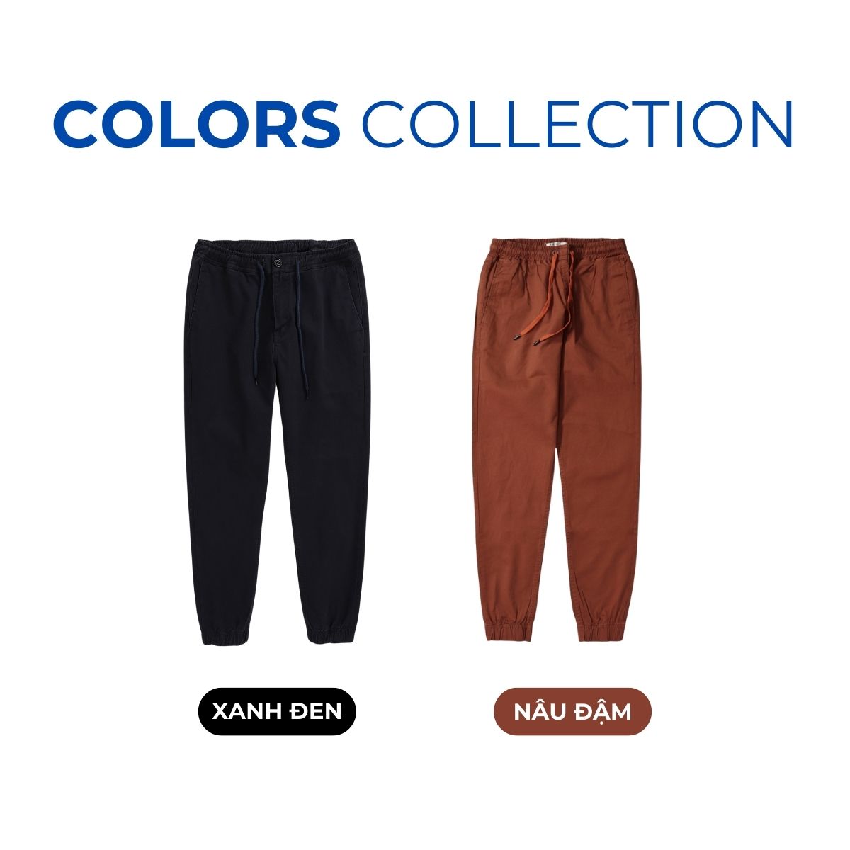 Mô tả Quần Jogger Kaki AKUBA form Slimfit vải kaki cao cấp dày dặn bền màu thiết kế trẻ trung | 01H927 - 5