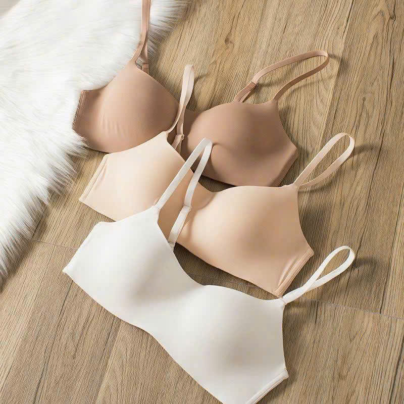Mô tả Áo Lót Nữ Không Gọng Chất Su Đúc Cup Ngang, Đệm Mỏng 1cm Không Viền Co Giãn 4 chiều - 2