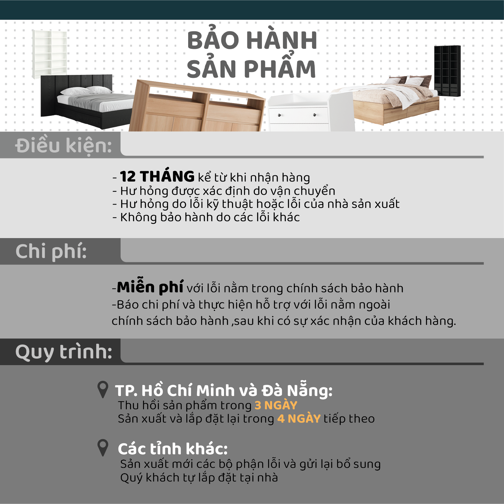 Mô tả MOLTENI, Tủ đầu giường 2 ngăn kéo DRA_001, 40x46x56cm, kệ đầu giường Scandi Home - 4