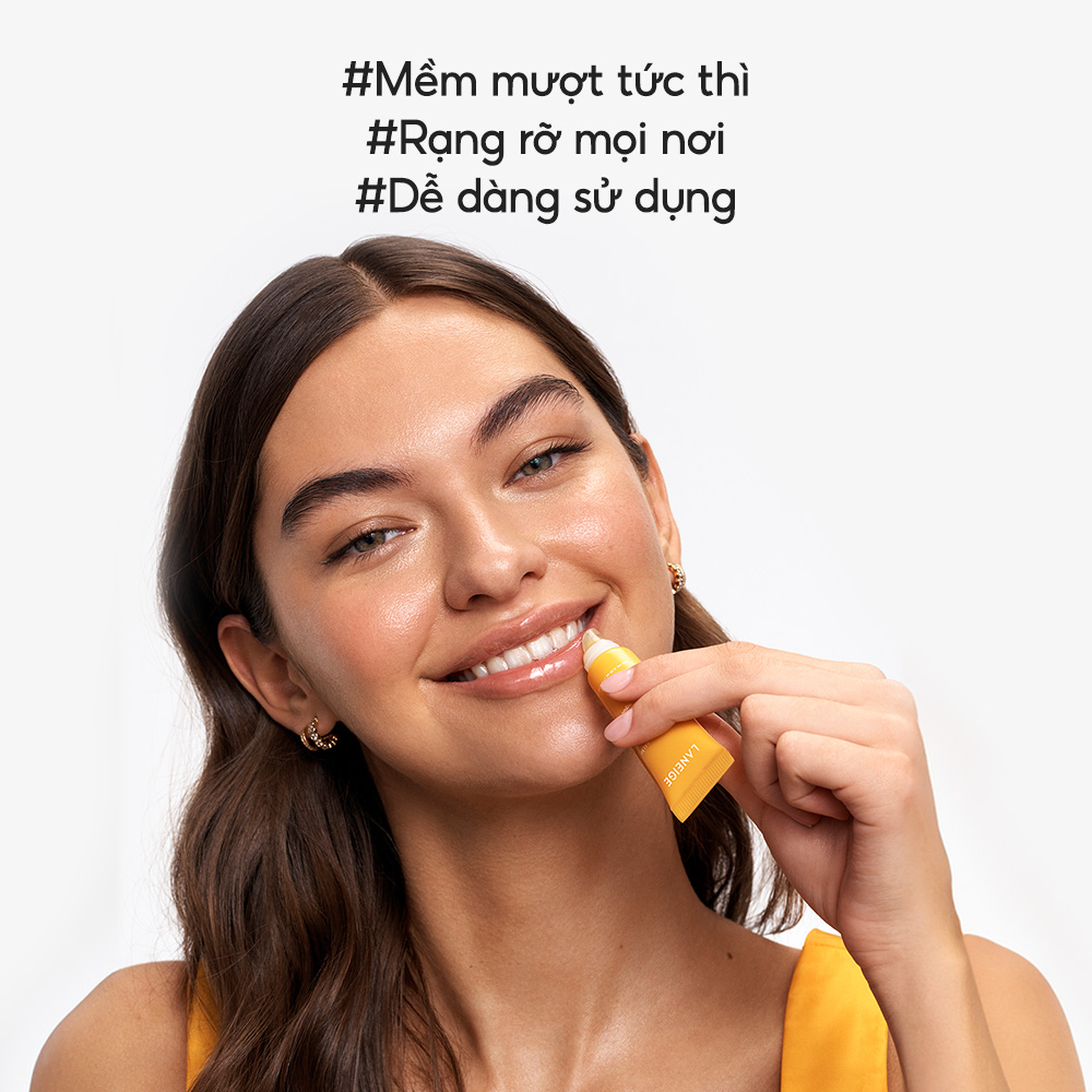 Mô tả Set son dưỡng môi căng bóng Laneige Mini Lip Glowy Balm 5g x 4 - 3