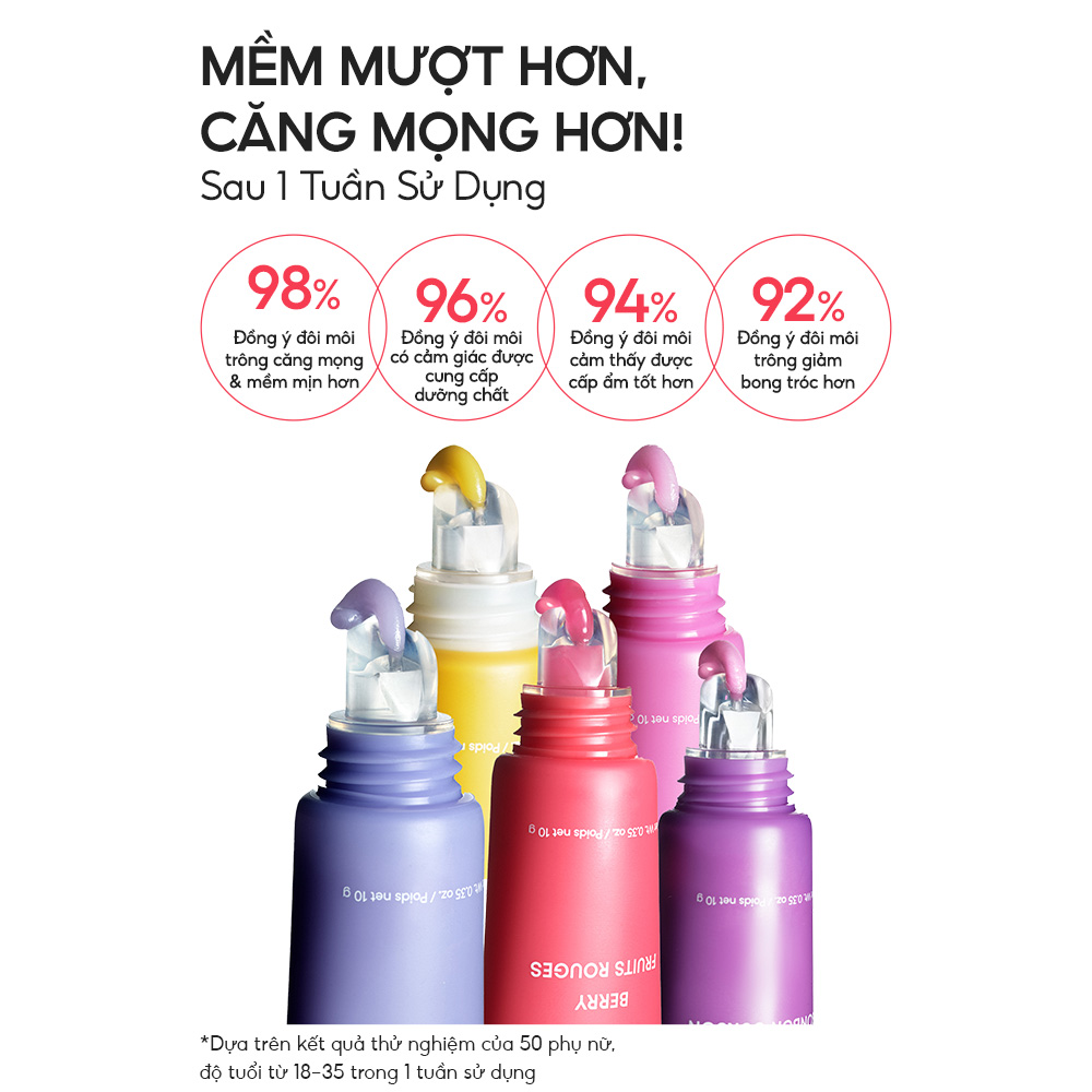Mô tả Set son dưỡng môi căng bóng Laneige Mini Lip Glowy Balm 5g x 4 - 5