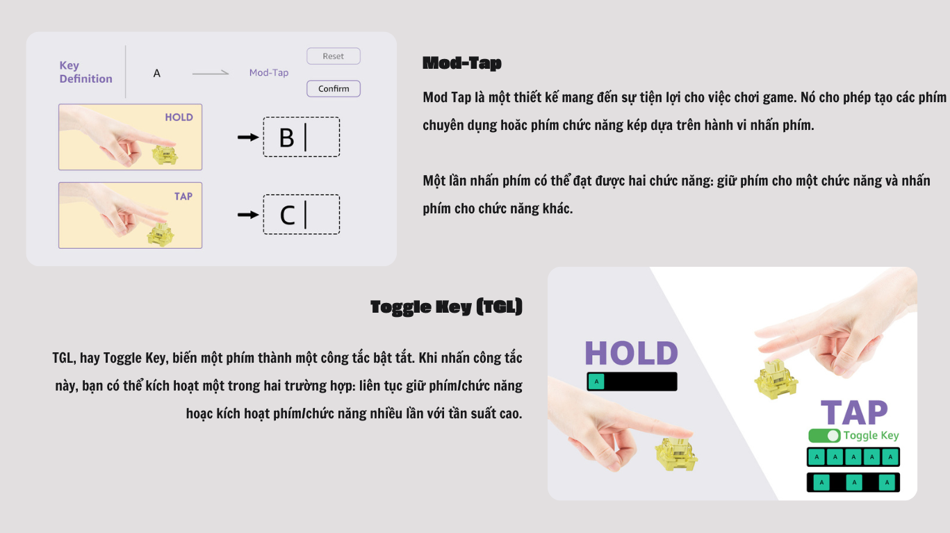 Mô tả Tặng quạt tản nhiệt 529k - Bàn phím AKKO MOD007B-HE PC Santorini Sakura Pink Magnetic Switch - 6