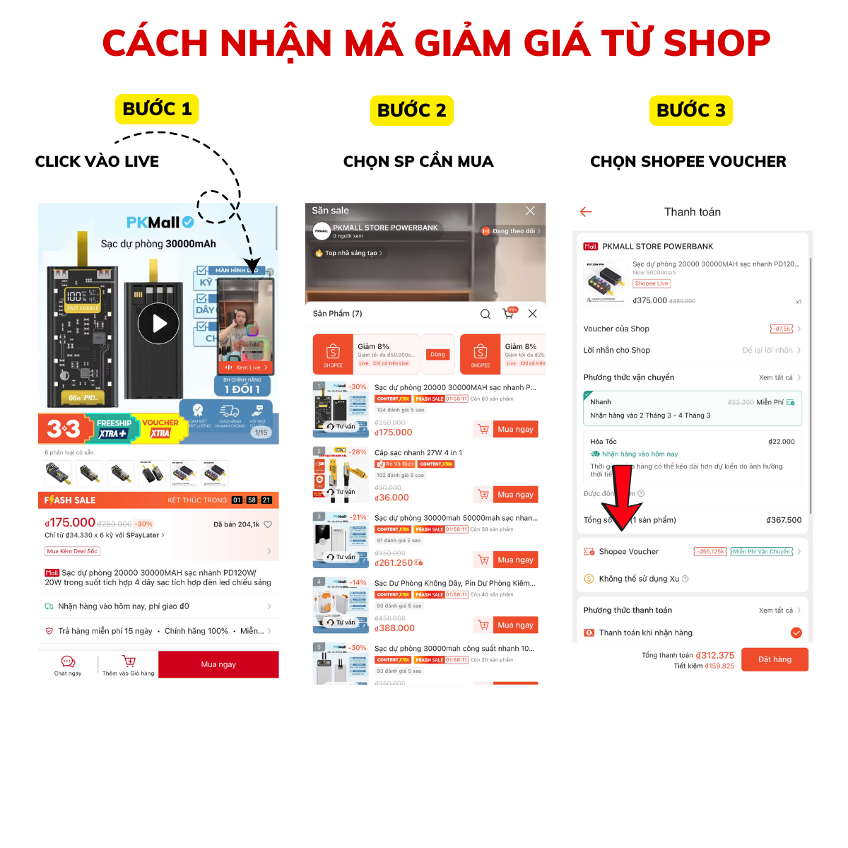 Sạc dự phòng 50000mah sạc nhanh pin dung lượng lớn tích hợp dây sạc cho điện thoại SP1 – ảnh mô tả chi tiết 1