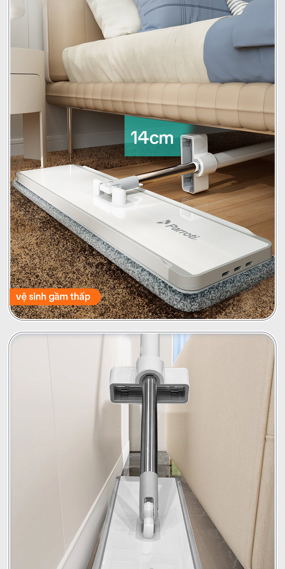 Thanh gạt nước tích hợp Parroti MG03