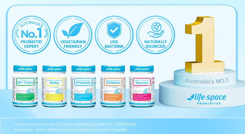 Mô tả Men vi sinh Life Space Adult Broad Spectrum Probiotic Chứa prebiotic hỗ trợ sức khỏe đường ruột tăng cường miễn dịch - 1