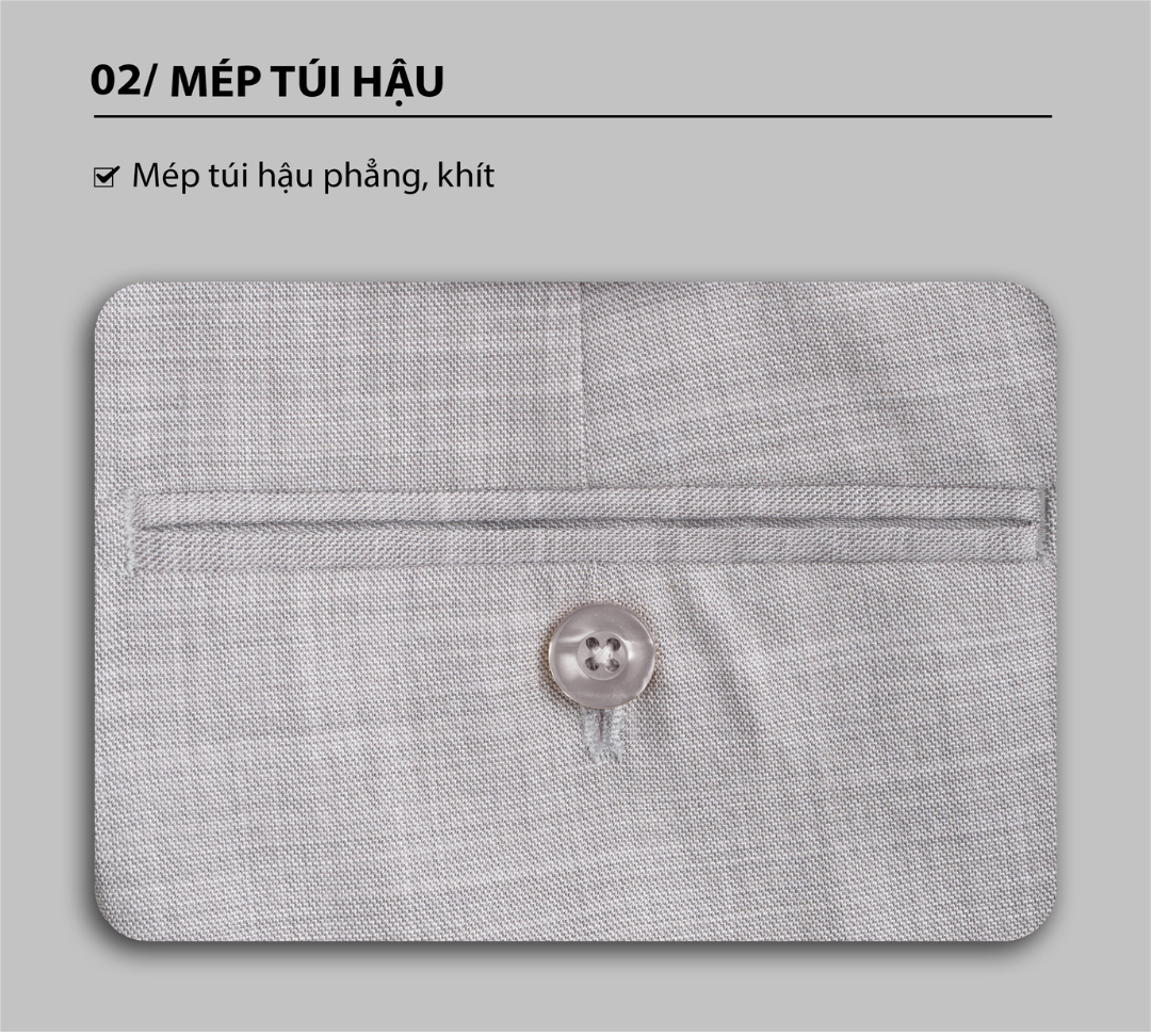 Mô tả Quần Âu Cao Cấp Chính Hãng MAC ARTHUR Chất Liệu Tự Nhiên Chống Nhăn Hoàn Hảo, Sang Trọng, Tôn Dáng - 2