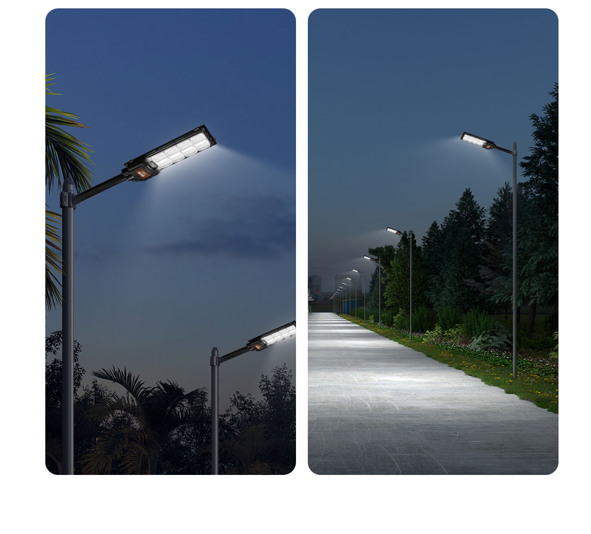 Mô tả Đèn Năng Lượng Mặt Trời MODI SOLAR SLT27 120W 240W, Điều Khiển Từ Xa, Chiếu Sáng Cả Đêm - 4