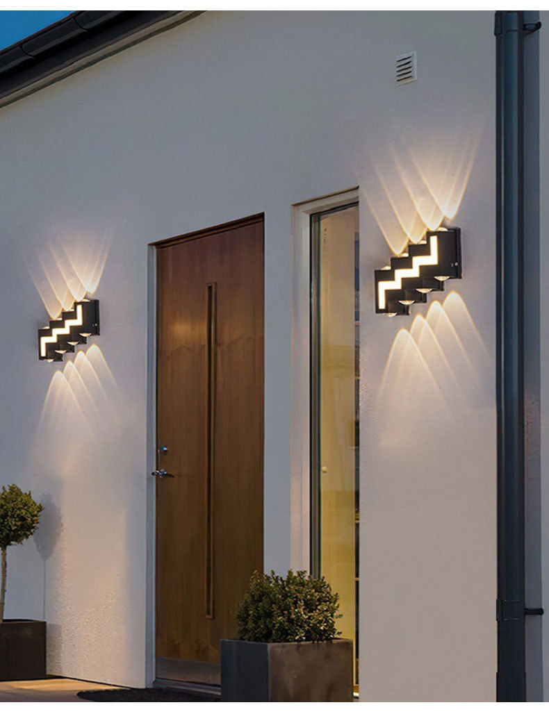 Mô tả Đèn hắt MONSKY POXAN nhôm đúc sơn tĩnh điện chống nước - dùng bóng LED ánh sáng vàng cao cấp - 3