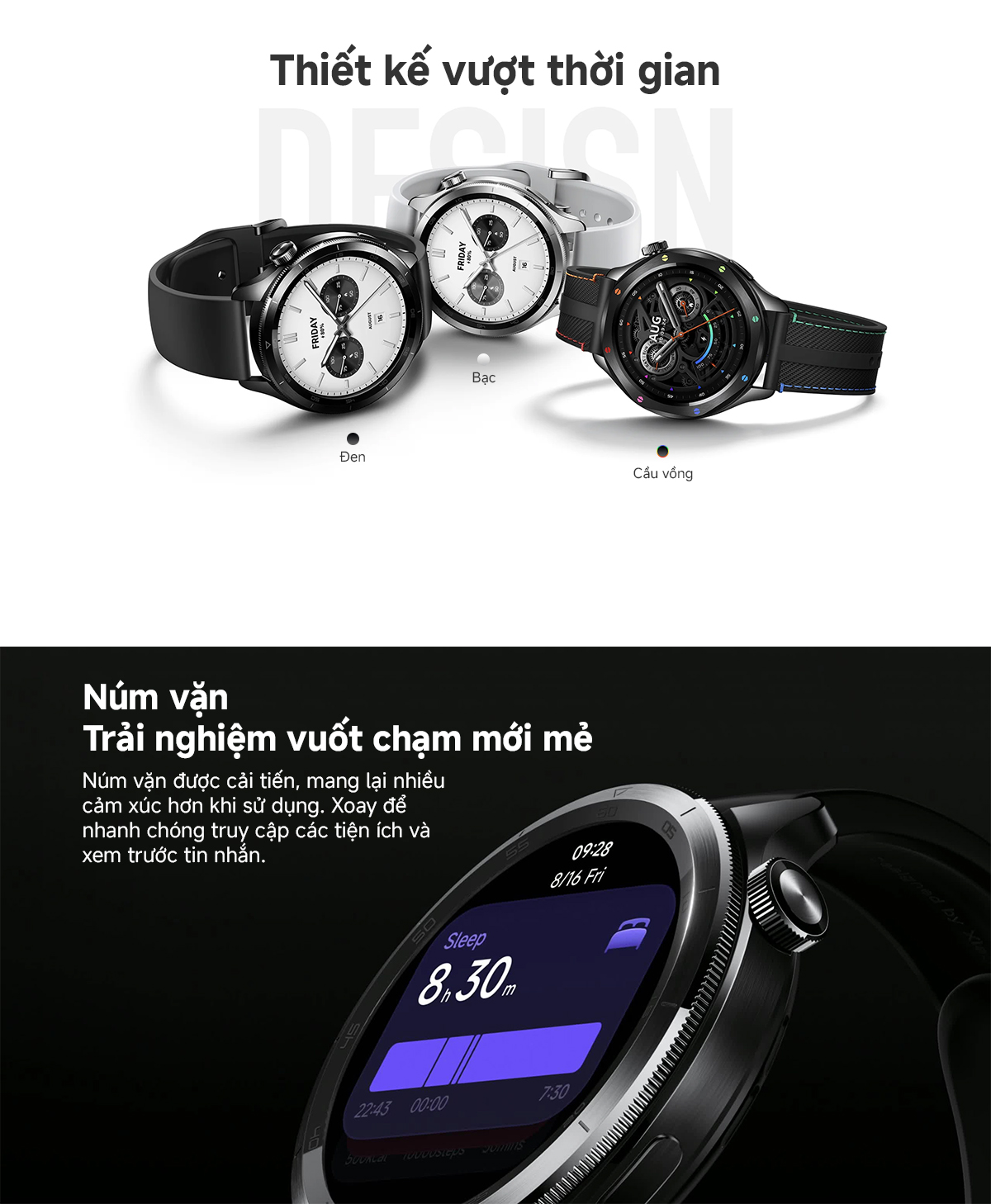 Giao diện Xiaomi Watch S4
