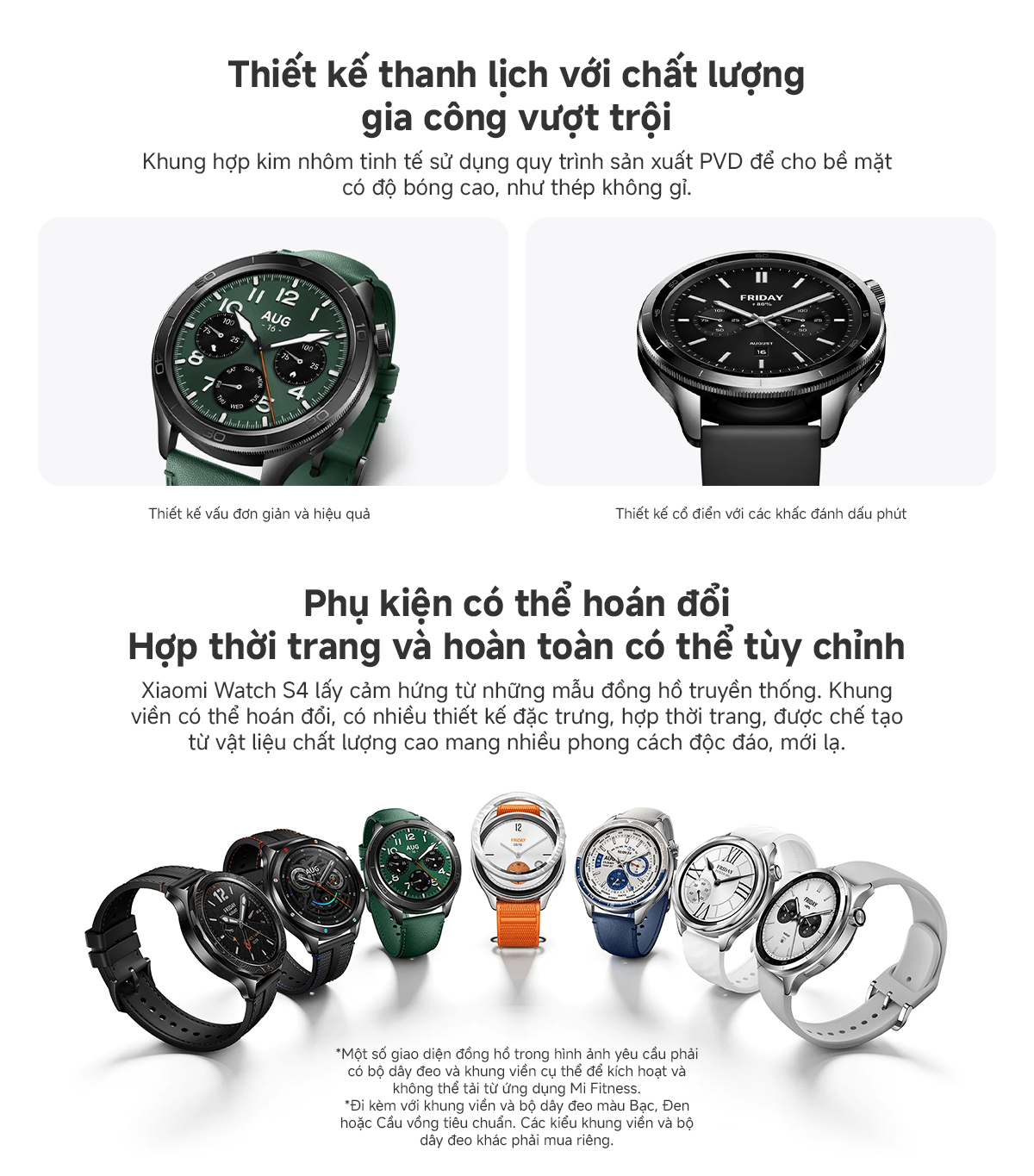 Ứng dụng Xiaomi Watch S4