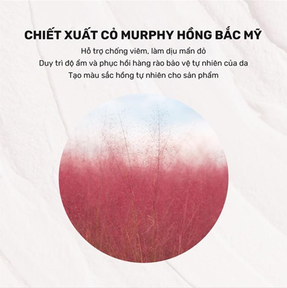 Mô tả Mặt Nạ Đất Sét Hút Dầu Kiểm Soát Nhờn 12H Derladie Vegan Pink Clay Mask Deep Pore Tightening - 3