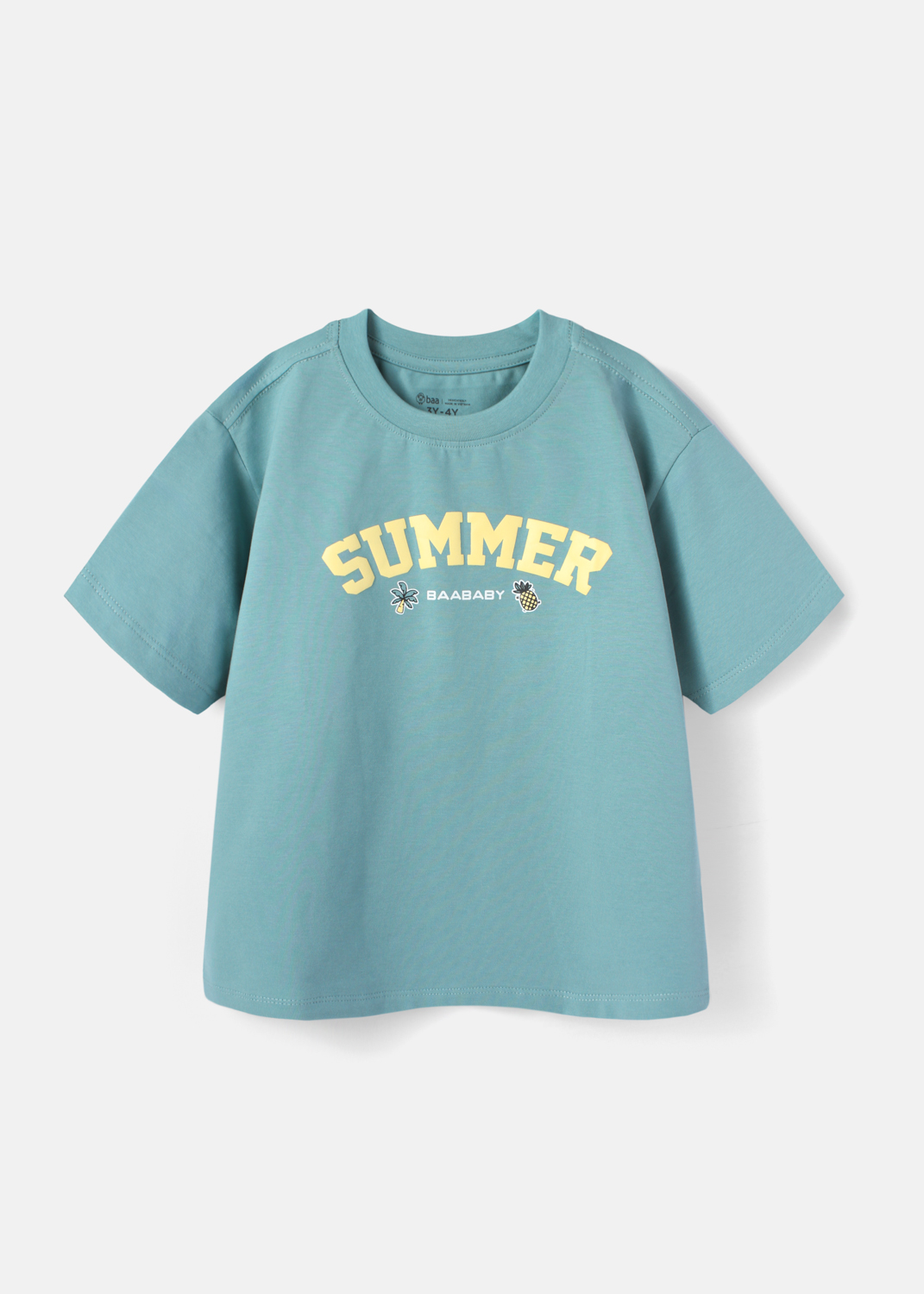 Mô tả Áo Thun Bé Trai Cotton Thoáng Mát Mềm Mịn (1-10 Tuổi) BaaBaby AT30N - 1