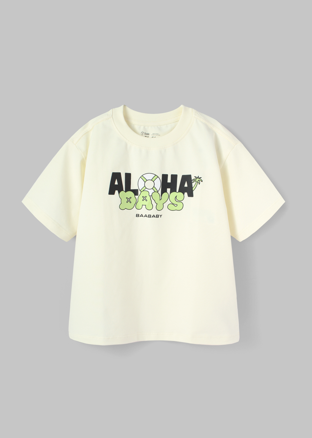 Mô tả Áo Thun Bé Trai Cotton Thoáng Mát Mềm Mịn (1-10 Tuổi) BaaBaby AT30N - 2