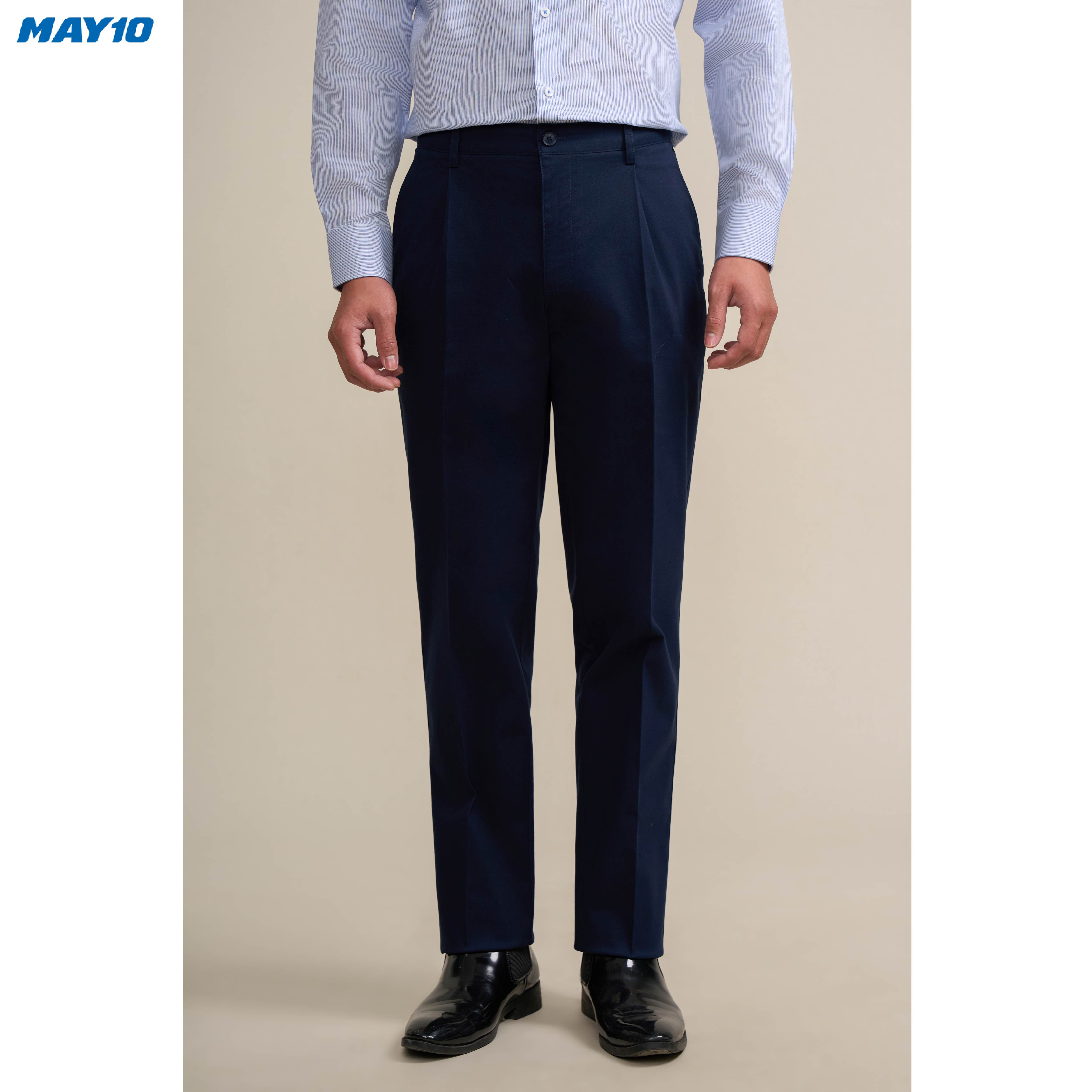 Mô tả Quần kaki nam May 10 có ly mã 020124360CL QK068 - 3