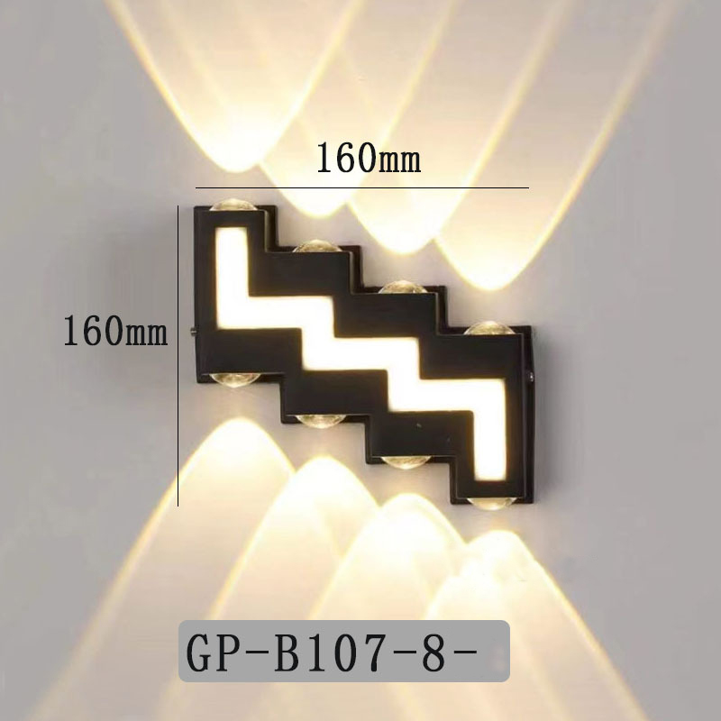 Mô tả Đèn hắt MONSKY POXAN nhôm đúc sơn tĩnh điện chống nước - dùng bóng LED ánh sáng vàng cao cấp - 5