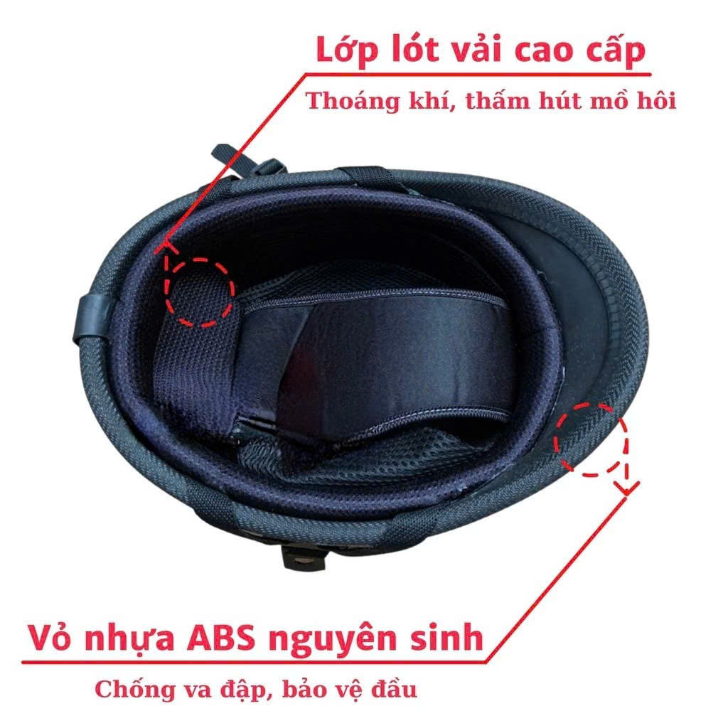 Mô tả Mũ bảo hiểm 1/2 đầu đua ngựa Ja- ViVa ,mũ ngựa cong gangter đội ngược,nón bảo hiểm thể thao thời trang nam độc lạ. - 3