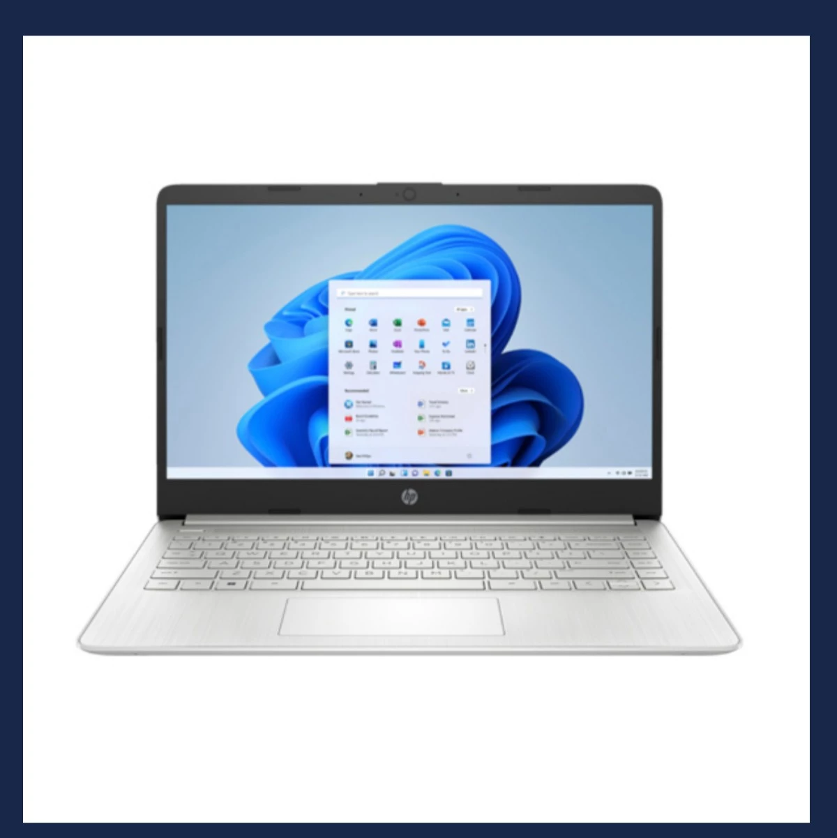 Mô tả Máy tính xách tay HP 14s dq5121TU 8W355PA (i3 1215U/ 8GB/ 512GB SSD/14 inch FHD/Win11/ Silver) - 1