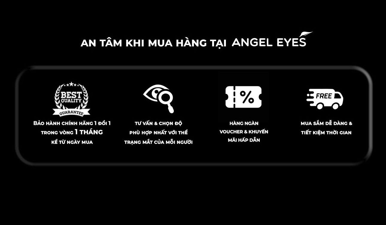 Mô tả Lens xám tự nhiên có độ cận 0-8 N’Rosa Fantasy Gray chất liệu Silicone Hydrogel cho mắt thở Angel Eyes phân phối - 4