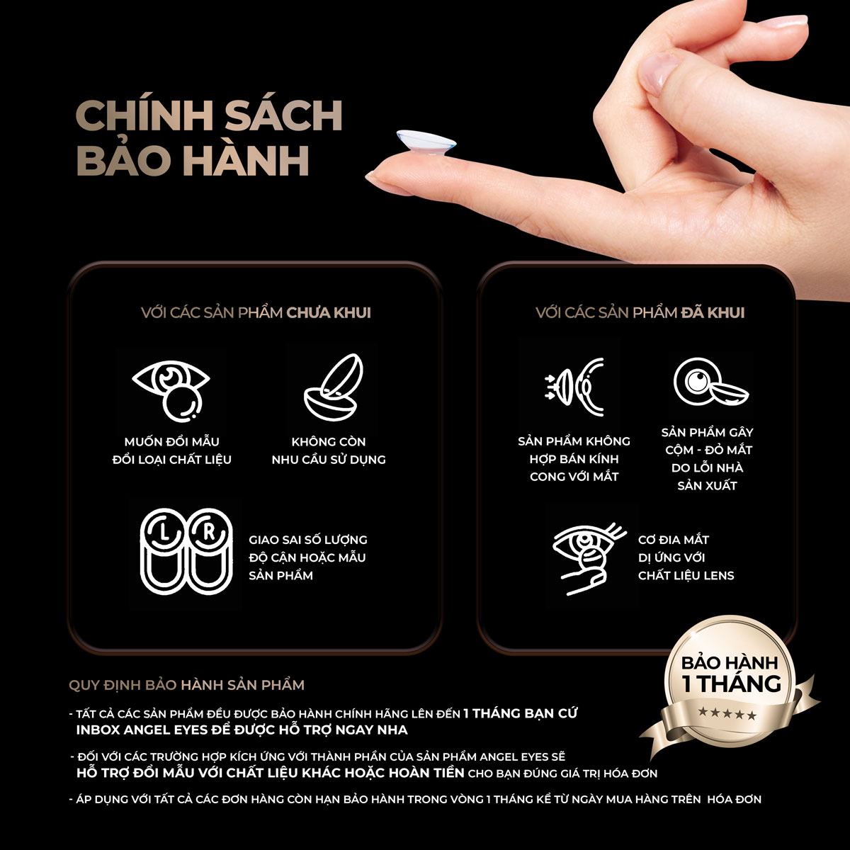 Mô tả Lens xám tự nhiên có độ cận 0-8 N’Rosa Fantasy Gray chất liệu Silicone Hydrogel cho mắt thở Angel Eyes phân phối - 5