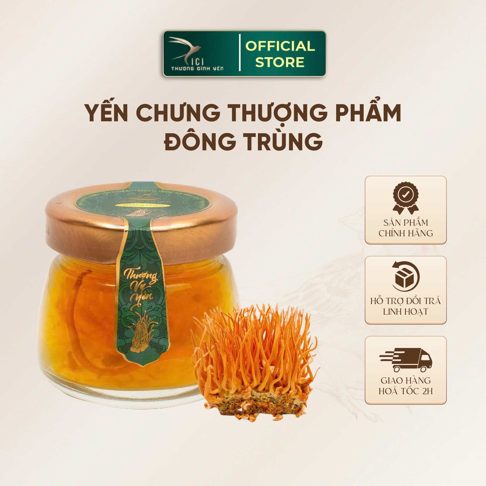 Mô tả Set Quà 10 Hũ Yến Chưng Sẵn Thượng Phẩm CiCi Thượng Đỉnh Yến Công Nghệ Cao Nguyên Chất Yến Sào Khánh Hòa - 3