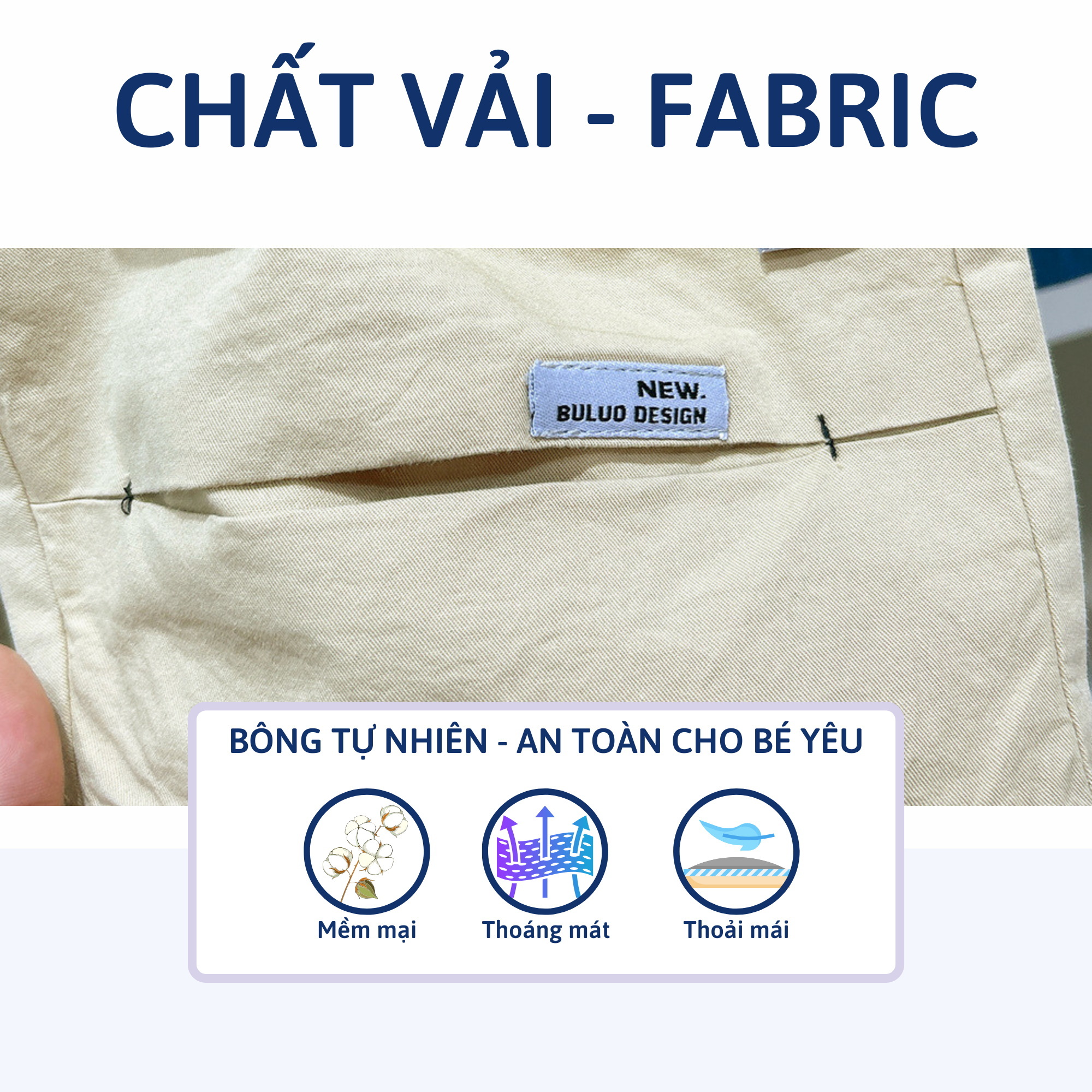 Mô tả Quần short đùi bé trai size đại 27Kids KACADY short kaki mềm cho bé 4-10 tuổi BSKK2 - 7