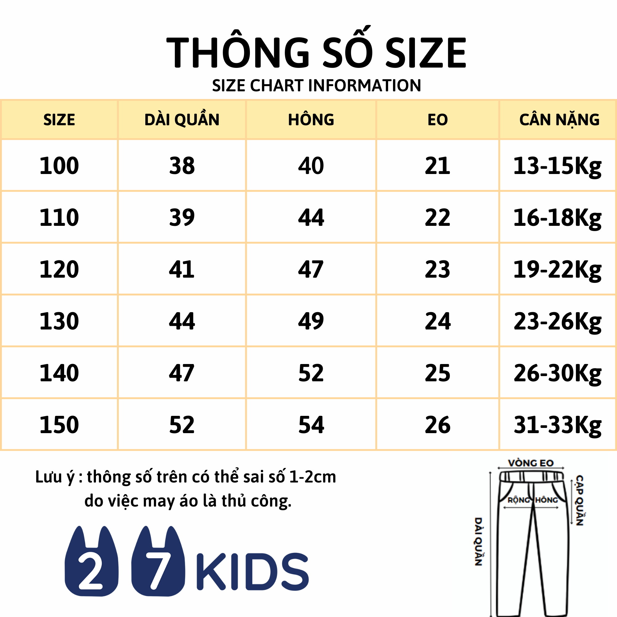 Mô tả Quần short đùi bé trai size đại 27Kids KACADY short kaki mềm cho bé 4-10 tuổi BSKK2 - 1