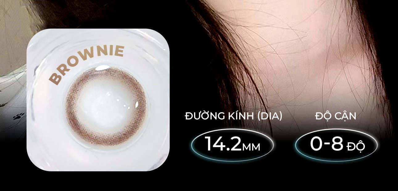 Mô tả Lens 1 ngày trong suốt Angel Eyes cho mắt nhạy cảm, kính áp tròng hàng ngày trong suốt có độ cận từ 1 đến 8 độ - 4