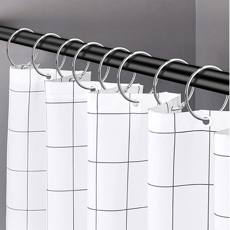 Móc treo rèm kéo cửa inox ETOMAX, khoen tròn móc rèm hàng loại 1 có bi ...