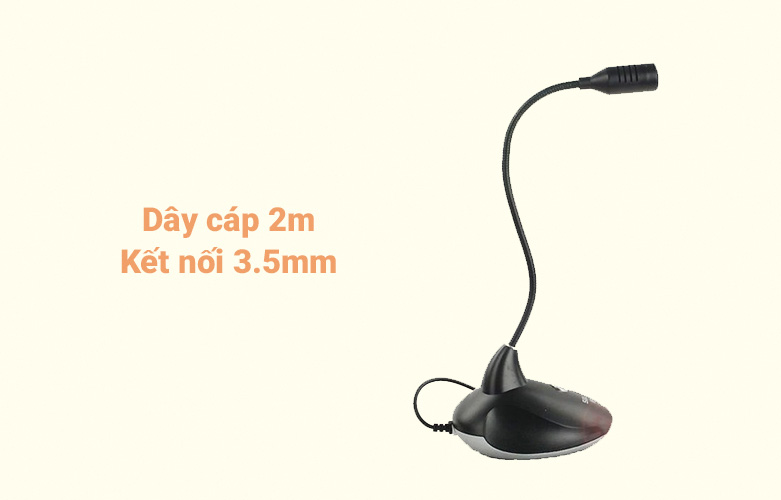Mô tả Thiết bị thu âm (Microphone) Salar M6 - Bảo hành 18 tháng - 3