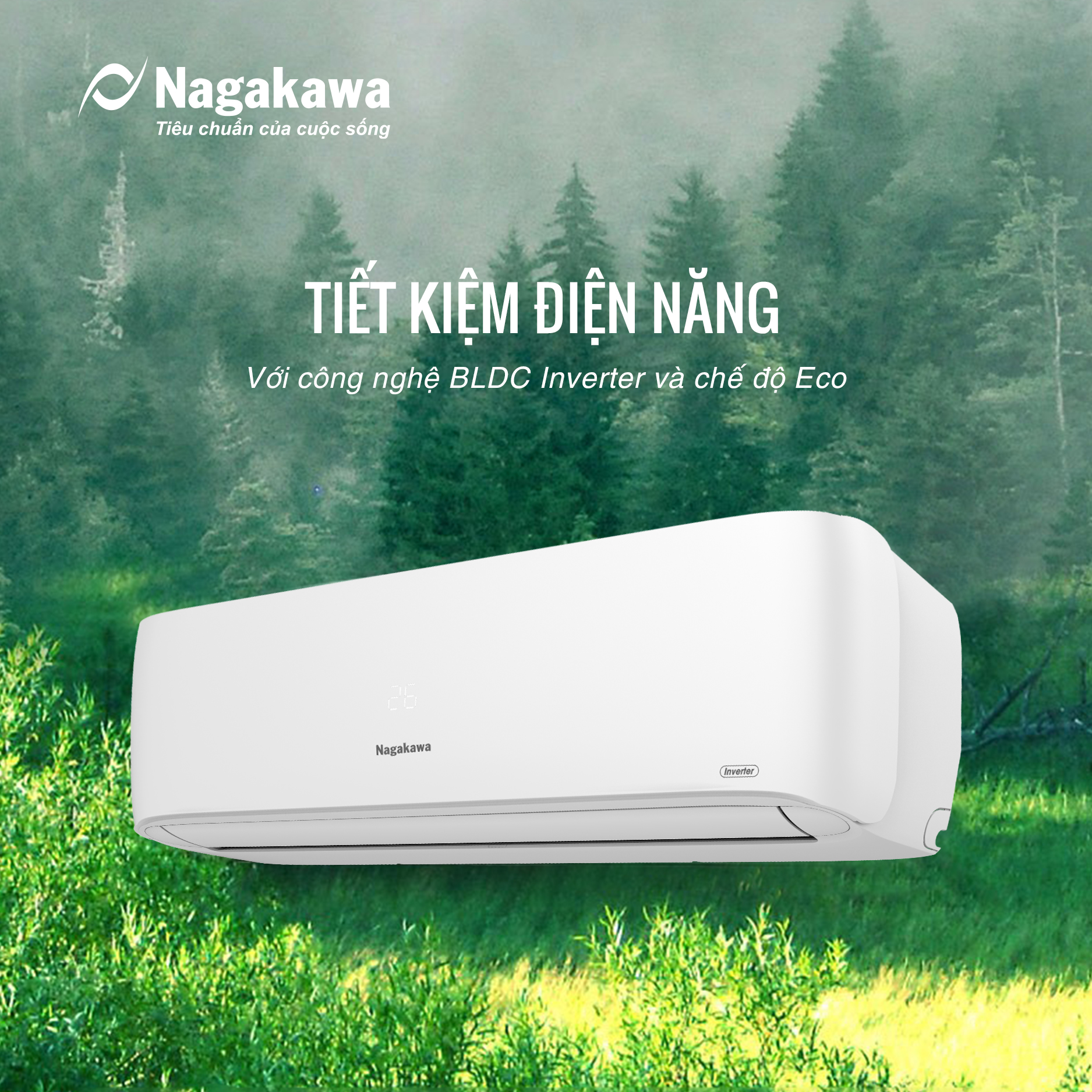 Công nghệ BLDC Inverter Nagakawa